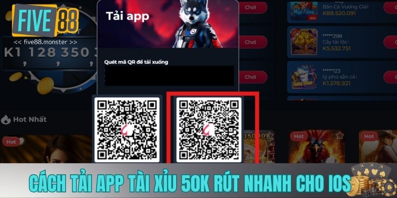 Cách tải app tài xỉu 50k rút nhanh cho iOS