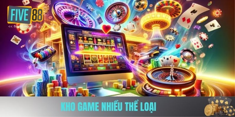 Five88 - Địa điểm giải trí với đa dạng loại hình cá cược