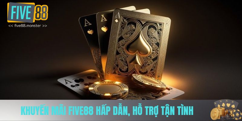 Khuyến mãi FIVE88 hấp dẫn, hỗ trợ tận tình